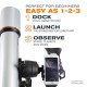 STARSENSE EXPLORER DX 102AZ SMARTPHONE APP-ENABLED REFRACTOR TELESCOPE