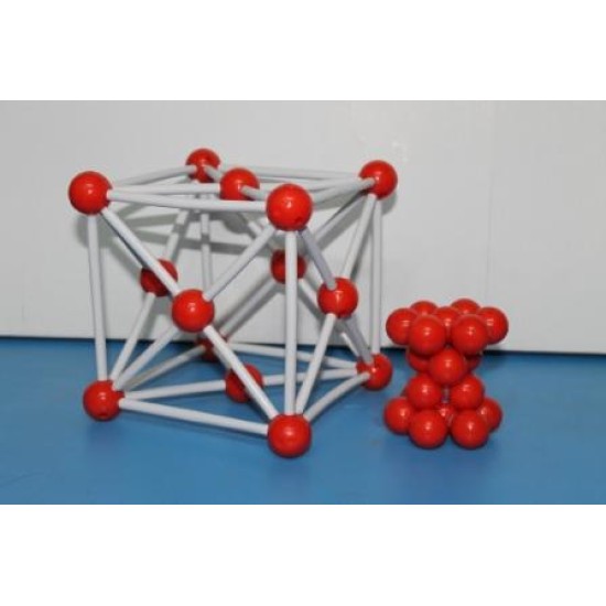 Face Center Cubic (FCC) Crystal Model 