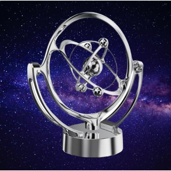 Perpetual Motion Toy. Solar System Magnetic Swing Energy. Rotating Magnetic Oscillator.