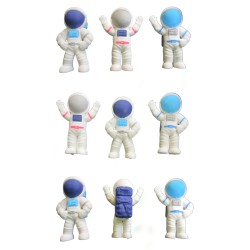 ISRO 3D Space Astronaut Rubber Pencil Erasers