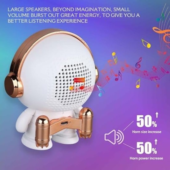 ISRO Space Astronaut Bluetooth Smart Speaker.